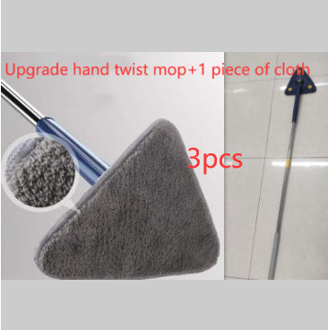 Extendable Triangle Mop 360 Rotatable Adjustable